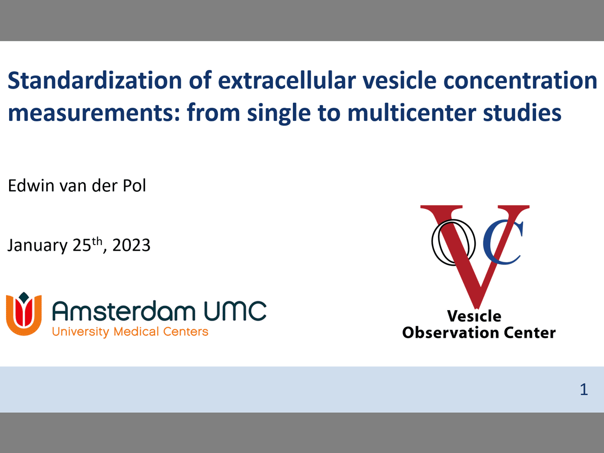 Nature webinar about extracellular vesicle analysis with flow cytometry