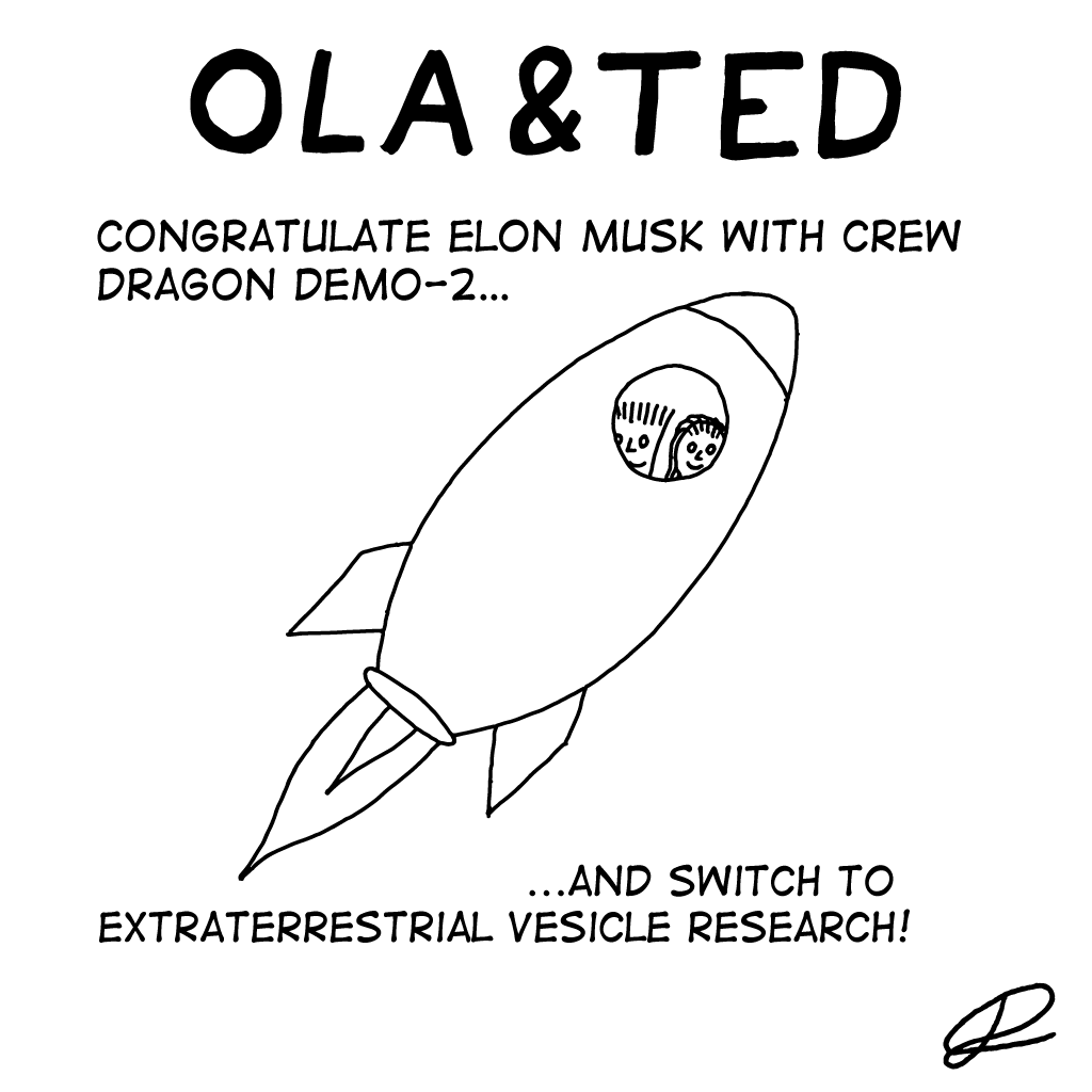 Ola & Ted: Congratulate Elon Musk